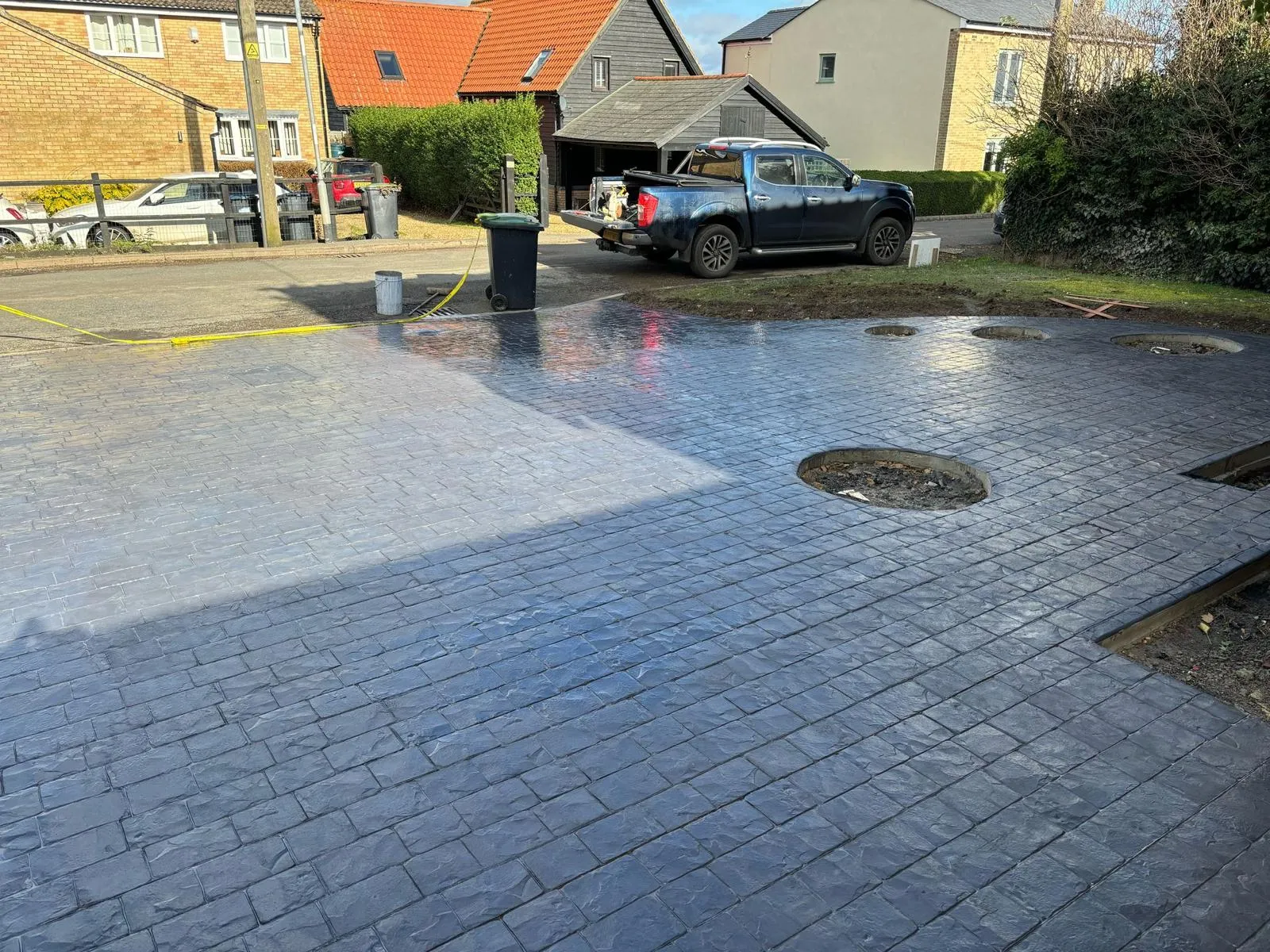 Block paving driveway by Urban Planet Construction